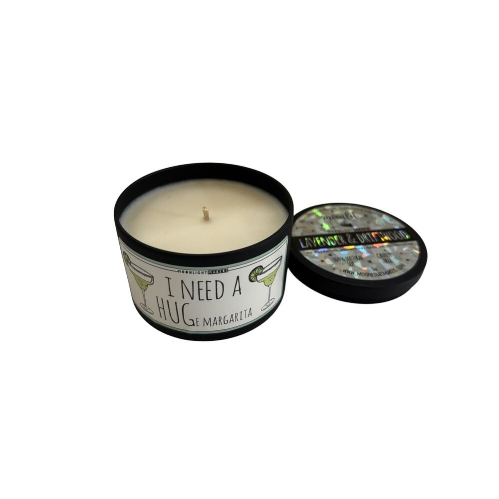 I Need a HUGe Margarita Candle Hand Poured Soy Giftable New Unlit